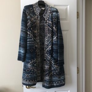 J Jill sweater coat